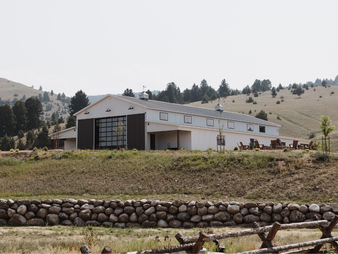 Events barn at the meadows on rock creek