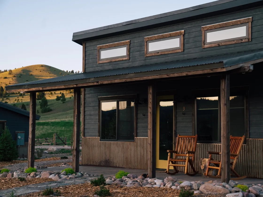 cabin on rock creek